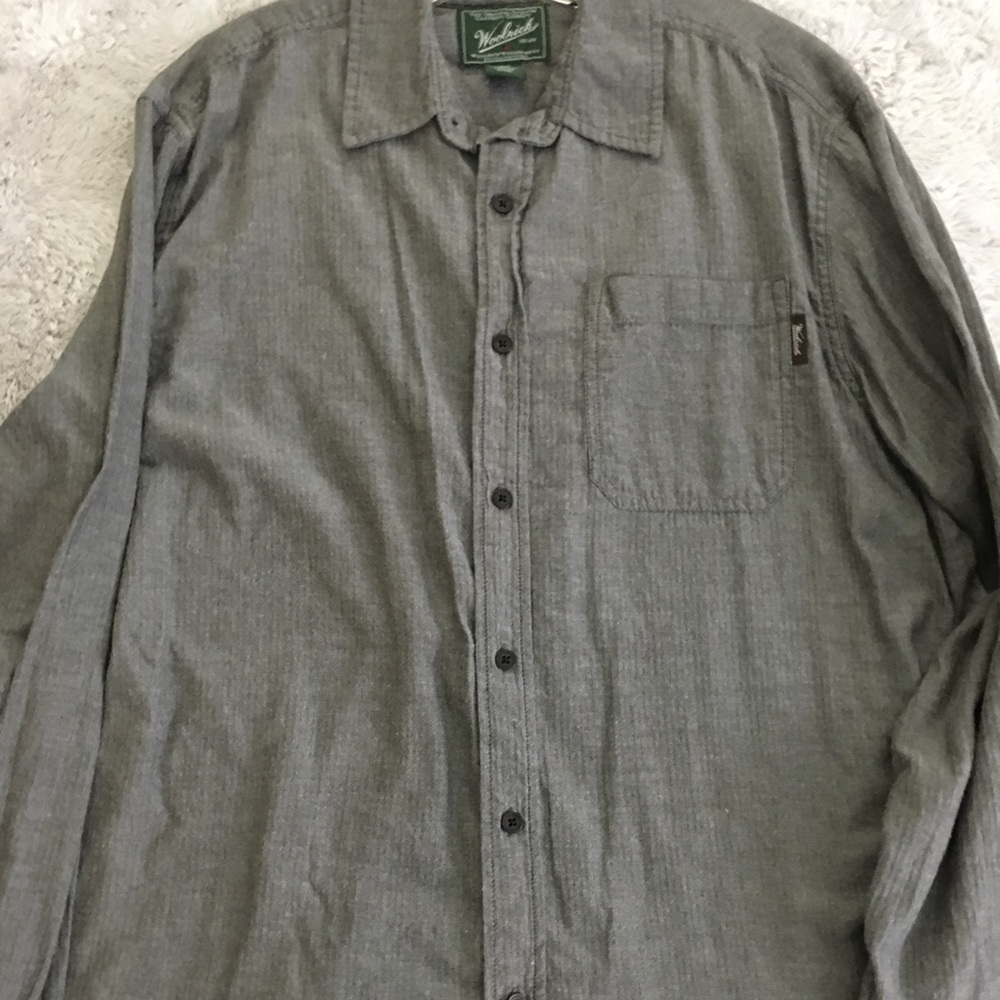 ACCEPTING OFFERS Gray button down